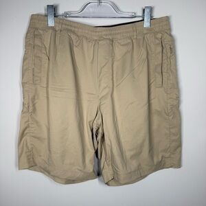 Birddogs Khaki Performance Shorts w/ Built-In Liner | Men’s 3XL Long
